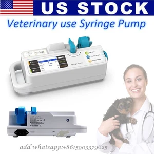 SP950-VET Bomba de jeringa de infusión precisa alarma en tiempo real uso veterinario/PET - Imagen 1 de 10