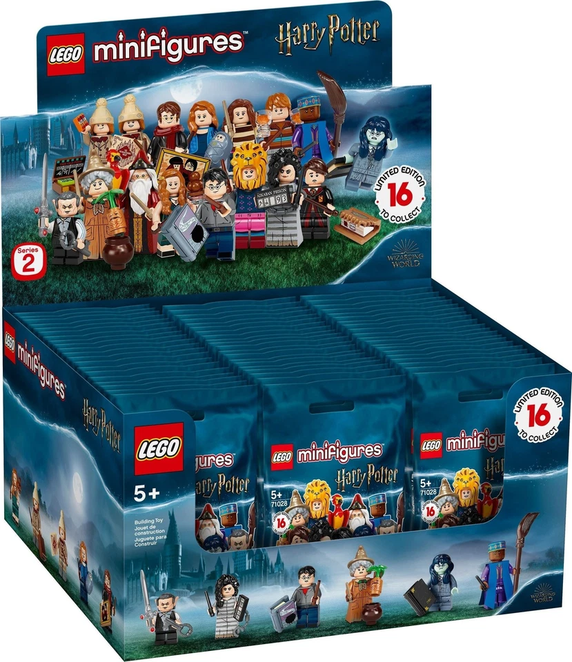 LEGO 71028 HARRY POTTER SERIES 2 MINIFIGURES .Box  of 60.Brand new in sealed box - Image 1 of 1