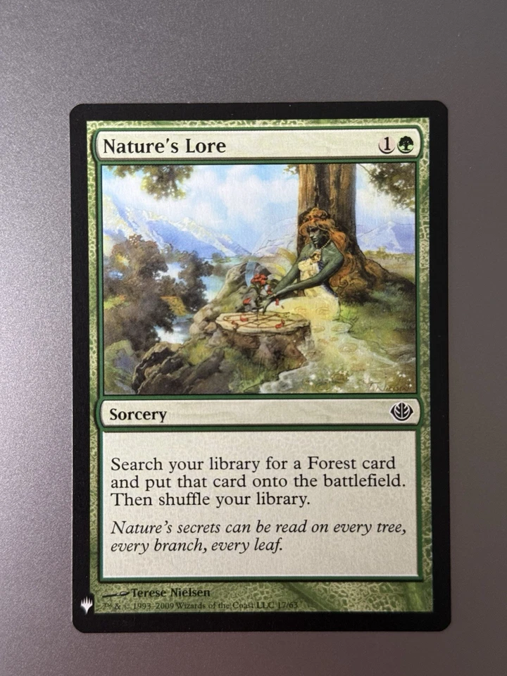 Nature's Lore - MTG The List: Duel Decks Anthology Garruk vs Liliana - NM - Image 1 of 1