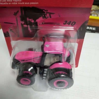 1/64 Pink Case IH AFS Connect Magnum 340 W/ Front & Rear Duals - Image 1 of 4