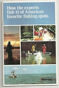 Berkley Trilene Line 12 Fishing Spots How to Fish Americas Favorite   - Picture 1 of 3