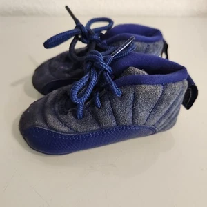 2016 Nike Air Jordan Retro 12 XII "Deep Royal Blue" Crib Infant Sz 3C 378139-400 - Picture 1 of 12