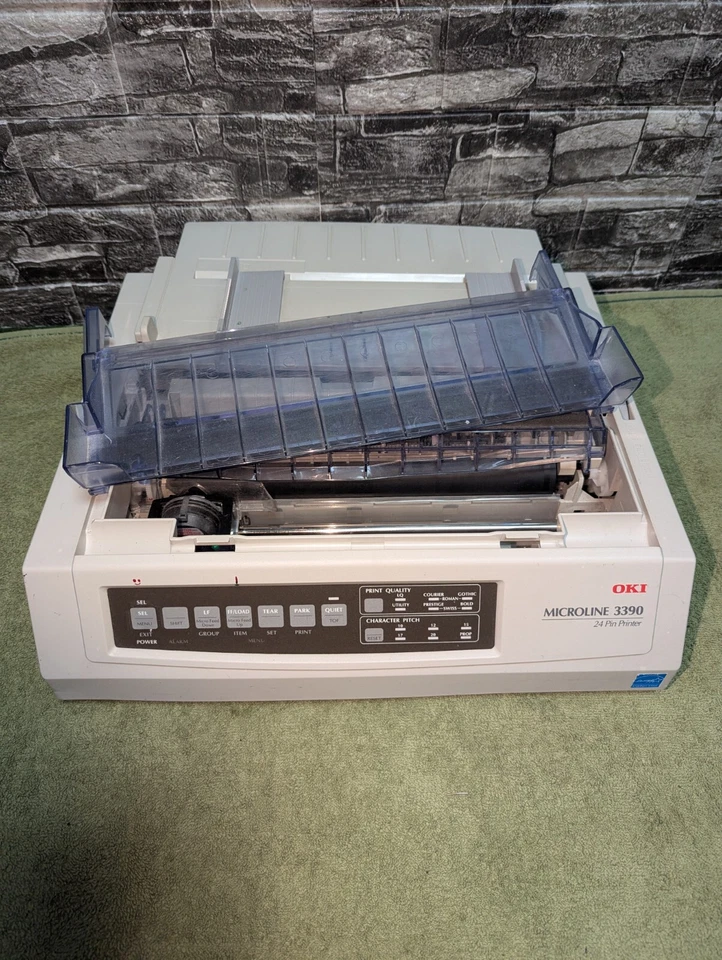 OKI Microline 3390 USB Nadeldrucker Reparatur Service Wartung, Bitte Lesen - Bild 1 von 1