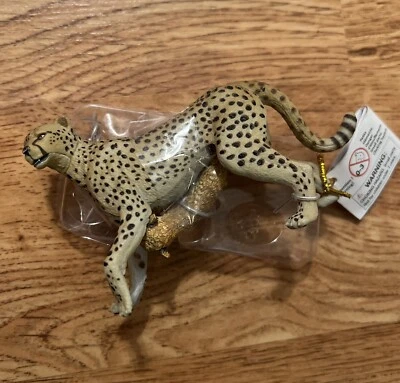 Figura de animales salvajes Papo Cheetah adulto y bebé animal africano Foto 1 de 4