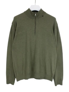 Replay UK1725 Sweater Men's XL Cotton Stretch Half Zip Knitted - Picture 1 of 13