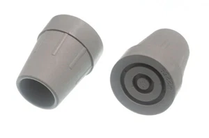 250 X Crutch Frame Ferrules Grey Rubber With Metal Insert 25mm 1 Inch Id | Onest - Picture 1 of 1