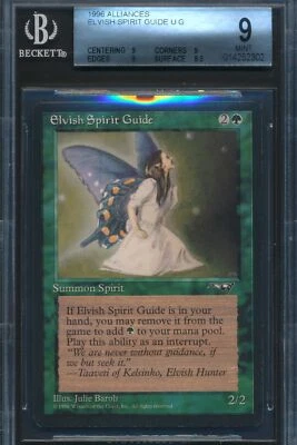 Alliances Elvish Spirit Guide BGS 9 Graded Magic MTG (2302) - Image 1 of 3