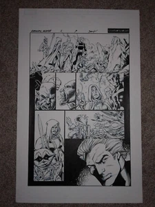 AVENGERS ASSEMBLE 5 pg 9 GUARDIANS OF THE GALAXY GAMORA DRAX STARLORD ROCKET BUG - Picture 1 of 2