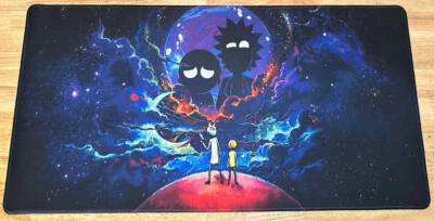 Alfombrilla de ratón Rick and Morty Galaxy Stars XL 31,5′′15,7 - VENDEDOR DE EE. UU. Foto 1 de 4