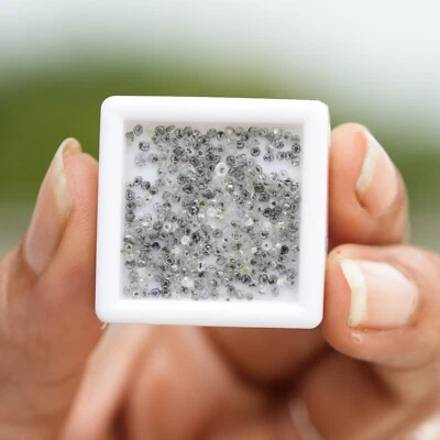 Cvd Diamonds, Round Shape Lab Grown Diamonds, Lab Created Diamonds lot - Image 1 of 4