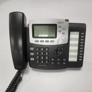 USED Digium D50 VoIP 4-Line SIP IP Phone with HD-Voice, Backlit Display, POE - Picture 1 of 1
