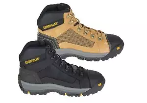Caterpillar Convex ST Mid Mens Comfortable Steel Cap Work Boots - Leather - Picture 1 of 15