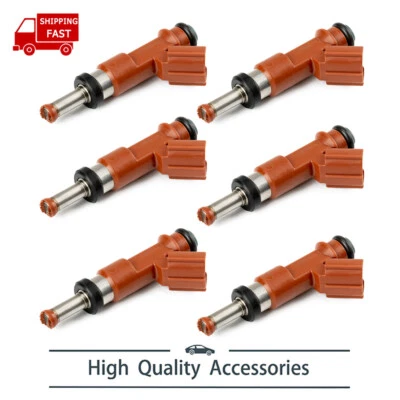 Inyectores de combustible 6 piezas para Toyota Lexus Es350 2007-2012 RX350 2007-2010 23250-31050 Foto 1 de 4