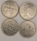 1999- 2001 State Quarters De,Ma,Vt,Kt Lot of 4 Coins #608