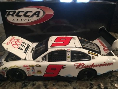 RARE 2010 Kasey Kahne #9 Budweiser/Olympic AUTOGRAPHED 1/24 RCCA Elite  - Image 1 of 4