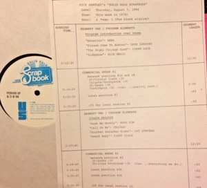RADIO SHOW: 8/7/86 THIS WK 74! ABBA, ERIC CLAPTON, BLUE MAGIC, DAVE LOGGINS, BTO - Picture 1 of 2