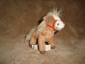 2009 Burger King Furreal Friends Horse Pony Small Plush 4" tall - Imagen 1 de 6