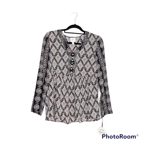Blusa Babydoll Campesina Knox Rosa Manga Larga Talla Pequeña Nueva con Etiquetas - Imagen 1 de 11