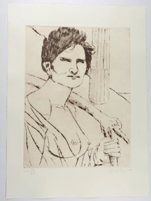 Ernst Marow: Radierung »Odyssee« handsigniert-e.a. Ex.- von 2007 - Bild 1 von 2