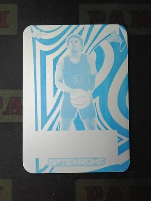2022-23 Leaf OptiChrome Basketball Cyan Plate Jalen Cook 1/1 - Image 1 of 2
