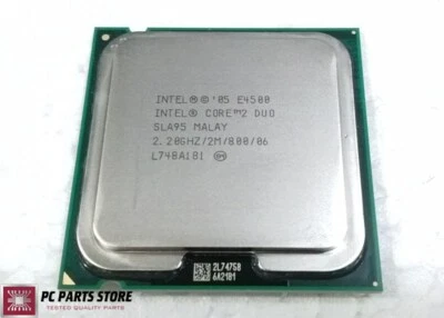 Intel Core 2 Duo E4500 2.20GHz Dual-Core 2MB LGA 775 SLA95 CPU Processor 65W - Image 1 of 4