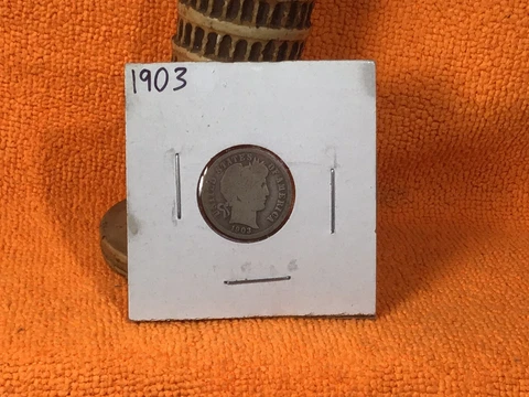 1903 BARBER DIME FREE SHIPPING Cover