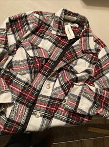 Impressions Jacket Size XL Multi Plaid Women’s Button Up Jacket - Picture 1 of 9