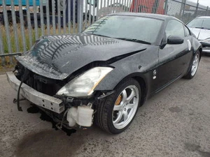 AUTÉNTICO ESPEJO ALA IZQUIERDA NISSAN 350 Z 350Z ELÉCTRICO PASAJERO NEGRO 03-08 - Imagen 1 de 7