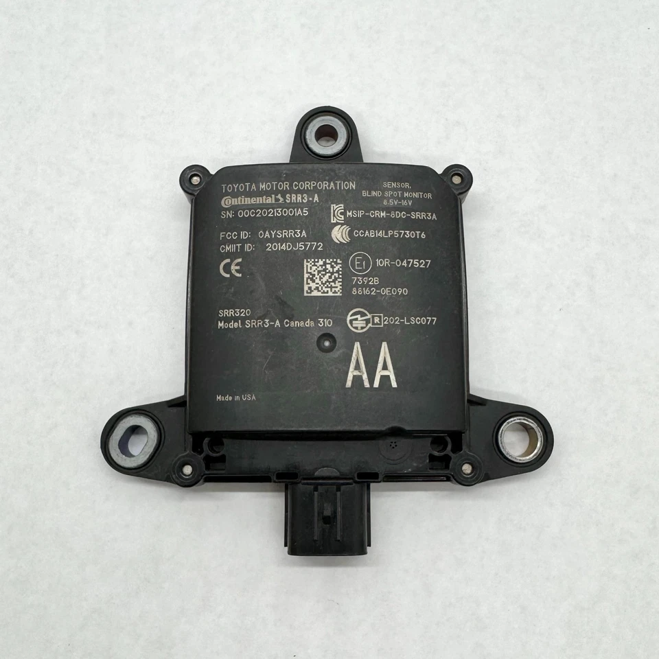 Оригинальный датчик объектов радар монитор слепых зон 20-22 Lexus RX350 RX450h 88162-0E090 - Изображение 1 из 4