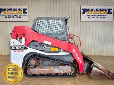 Takeuchi TL10V2 2017 cabina minicargadora de flujo estándar con controles de joystick Foto 1 de 4