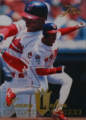 1994 Flair Baseball Kenny Lofton #283 - Image 1 of 2