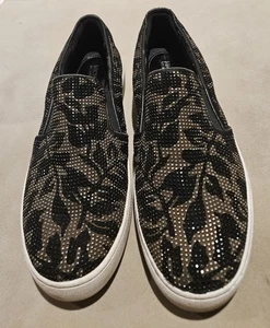 MICHAEL MICHAEL KORS Keaton Slip-On Sneaker in Schwarz und Bronze Gr. 9 - Bild 1 von 7