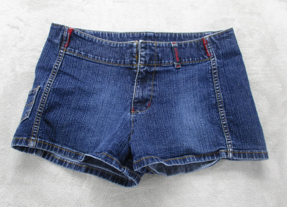 U.S. Polo Assn. Jean шорты женщин Juniors 11 синий джинсовой ткани эластичной повседневный карман - Изображение 1 из 4