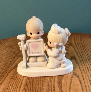 Gebrauchte Vintage Precious Moments My Heart Is Exposed With Love Figur #520624 - Bild 1 von 5