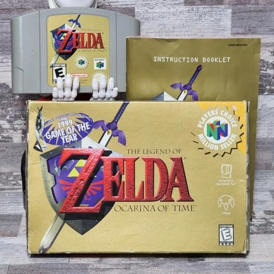 N64 The Legend of Zelda: Ocarina of Time (Nintendo 64) Complete In Box CIB - Image 1 of 4