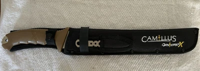 Camillus Carnivore X 18-Inch Machete with Sheath and Multitool Knife Dagger - Image 1 of 4