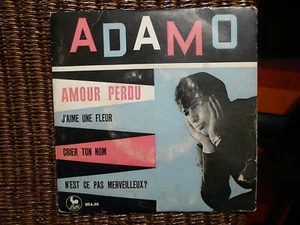 ADAMO Amour perdu BEA 38 edition belge - Picture 1 of 1
