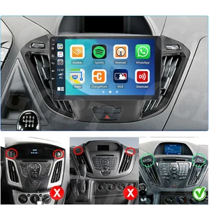 Radio de coche para Ford Tourneo Custom 2013-2018 4+64 GB Android 13 GPS Navi WIFI RDS  - Imagen 1 de 19