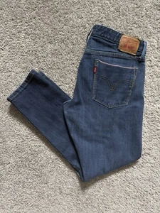 Levi’s Boyfriend Skinny Jeans Size 29 Redline Selvedge - Picture 1 of 9
