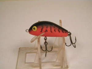 Vintage Rebel Humpback Floater Red Craw 1 3/4" crankbait lure - Picture 1 of 3