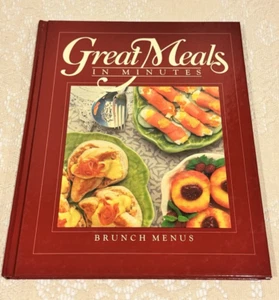 Time Life Books: Great Meals in Minutes: Brunch Menus (1984, Hardcover) Cookbook - Bild 1 von 18