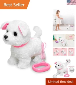 Realistic Remote Control Puppy Toy - Walking, Barking Electronic Pet for Kids - Picture 1 of 14
