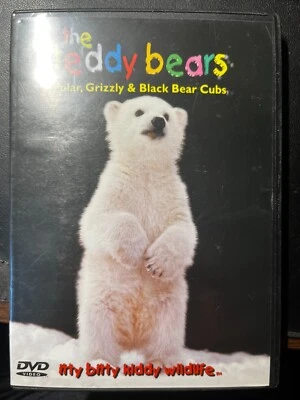 The Teddy Bears Polar, Grizzly, & Black Bear Cubs DVD Itty Bitty Kiddy Wildlife - Image 1 of 2