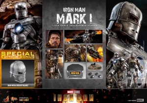 Nuevo Hot Toys MMS605D40 Iron Man Mark 1 i 1/6 Diecast Figura Versión Especial - Imagen 1 de 4