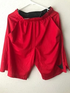 Nike Dri-Fit Hyperspeed Swoosh Men's Basketball Training Shorts Red 742624 657 - Picture 1 of 2