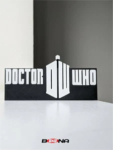 Doctor Who logo display (2010-2012 version) Beena Studio - Picture 1 of 2