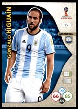 Panini World Cup 2018 Adrenalyn XL - Gonzalo Higuain Argentina No. 15
