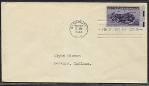 USA 1944 FIRST DAY COVER, AERIAL VIEW CORREGIDER, MANILA BAY #1 - Picture 1 of 1