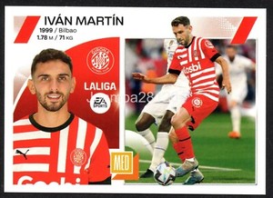 IVAN MARTIN #15 GIRONA FC CHROME LA LIGA ESTE 2023-24 SANDWICHES 23/24