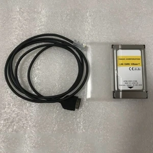 1x A02B-0281-K710 ＆ 1x A15B-0001-C106 Cord Fanuc Ethernet card New - Picture 1 of 5
